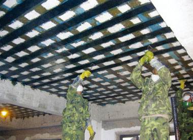 碳纖維布結構加固時怎樣防止起汽泡?